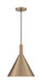 Myhouse Lighting Nuvo Lighting - 60-7118 - One Light Pendant - Lightcap - Burnished Brass