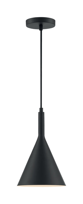 Myhouse Lighting Nuvo Lighting - 60-7127 - One Light Pendant - Lightcap - Matte Black