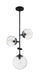 Myhouse Lighting Nuvo Lighting - 60-7134 - Three Light Pendant - Sky - Matte Black