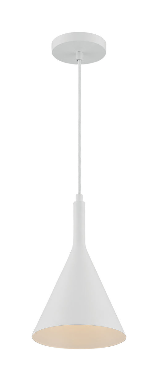 Myhouse Lighting Nuvo Lighting - 60-7137 - One Light Pendant - Lightcap - Matte White