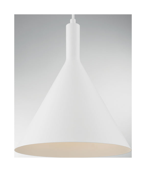 Myhouse Lighting Nuvo Lighting - 60-7138 - One Light Pendant - Lightcap - Matte White