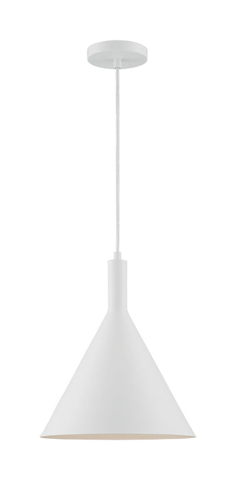 Myhouse Lighting Nuvo Lighting - 60-7138 - One Light Pendant - Lightcap - Matte White