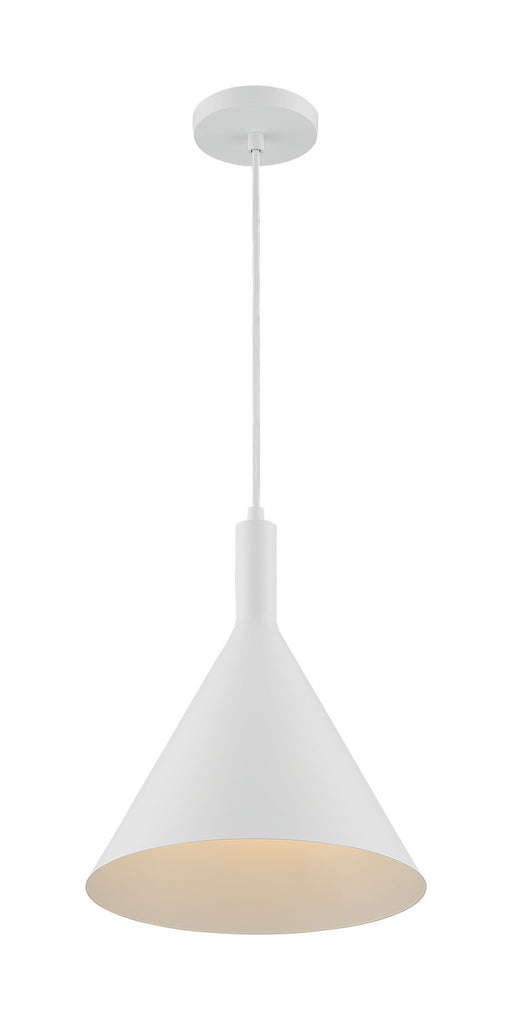 Myhouse Lighting Nuvo Lighting - 60-7138 - One Light Pendant - Lightcap - Matte White