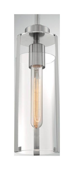 Myhouse Lighting Nuvo Lighting - 60-7140 - One Light Mini Pendant - Marina - Brushed Nickel