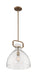 Myhouse Lighting Nuvo Lighting - 60-7142 - One Light Pendant - Teresa - Burnished Brass