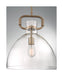 Myhouse Lighting Nuvo Lighting - 60-7142 - One Light Pendant - Teresa - Burnished Brass