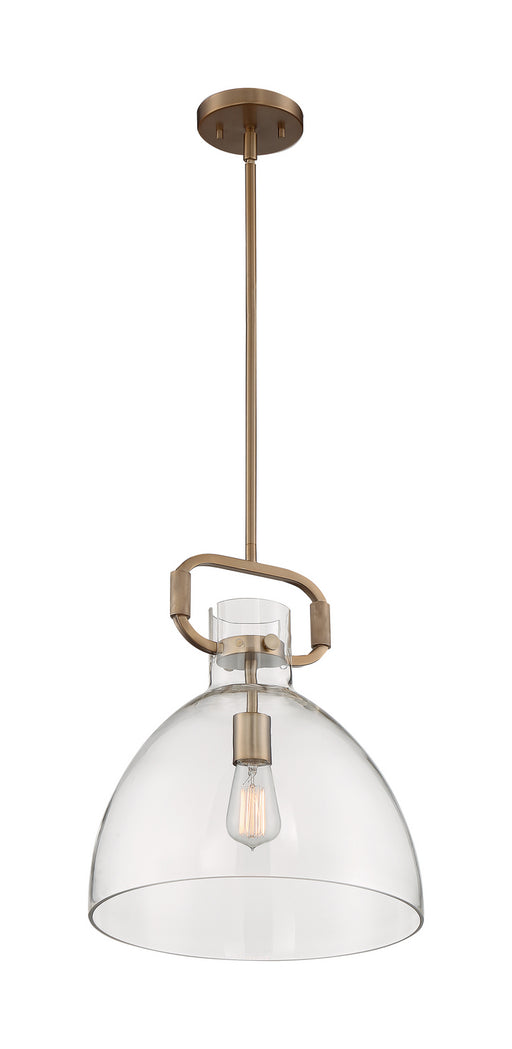 Myhouse Lighting Nuvo Lighting - 60-7142 - One Light Pendant - Teresa - Burnished Brass