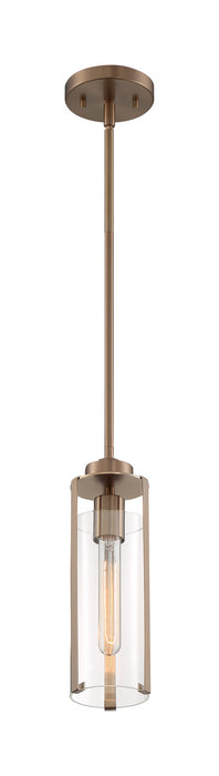 Myhouse Lighting Nuvo Lighting - 60-7150 - One Light Mini Pendant - Marina - Burnished Brass