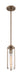 Myhouse Lighting Nuvo Lighting - 60-7150 - One Light Mini Pendant - Marina - Burnished Brass