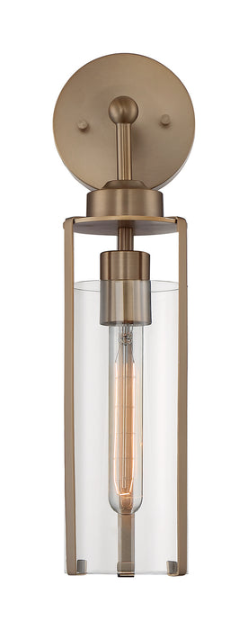 Myhouse Lighting Nuvo Lighting - 60-7151 - One Light Wall Sconce - Marina - Burnished Brass