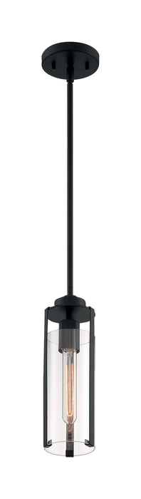 Myhouse Lighting Nuvo Lighting - 60-7160 - One Light Pendant - Marina - Matte Black