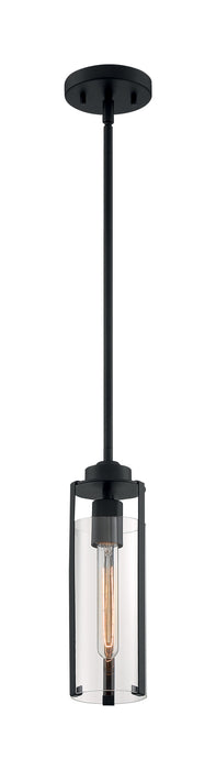 Myhouse Lighting Nuvo Lighting - 60-7160 - One Light Pendant - Marina - Matte Black