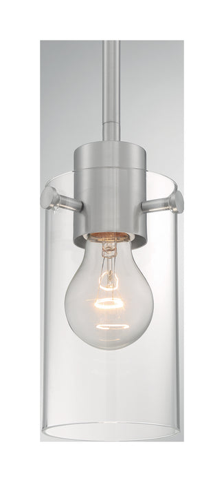 Myhouse Lighting Nuvo Lighting - 60-7170 - One Light Mini Pendant - Sommerset - Brushed Nickel