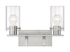 Myhouse Lighting Nuvo Lighting - 60-7172 - Two Light Vanity - Sommerset - Brushed Nickel