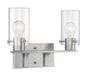 Myhouse Lighting Nuvo Lighting - 60-7172 - Two Light Vanity - Sommerset - Brushed Nickel