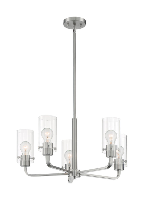 Myhouse Lighting Nuvo Lighting - 60-7175 - Five Light Chandelier - Sommerset - Brushed Nickel