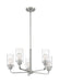 Myhouse Lighting Nuvo Lighting - 60-7175 - Five Light Chandelier - Sommerset - Brushed Nickel