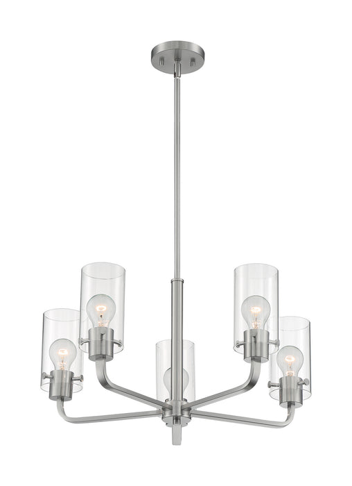 Myhouse Lighting Nuvo Lighting - 60-7175 - Five Light Chandelier - Sommerset - Brushed Nickel