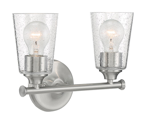 Myhouse Lighting Nuvo Lighting - 60-7182 - Two Light Vanity - Bransel - Brushed Nickel