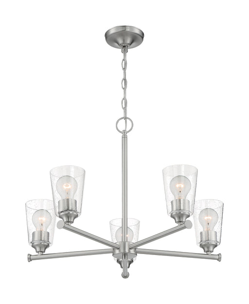 Myhouse Lighting Nuvo Lighting - 60-7185 - Five Light Chandelier - Bransel - Brushed Nickel