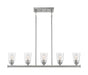 Myhouse Lighting Nuvo Lighting - 60-7186 - Five Light Island Pendant - Bransel - Brushed Nickel