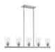 Myhouse Lighting Nuvo Lighting - 60-7186 - Five Light Island Pendant - Bransel - Brushed Nickel