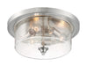 Myhouse Lighting Nuvo Lighting - 60-7191 - Three Light Flush Mount - Bransel - Brushed Nickel