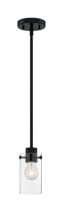 Myhouse Lighting Nuvo Lighting - 60-7270 - One Light Mini Pendant - Sommerset - Matte Black