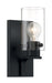 Myhouse Lighting Nuvo Lighting - 60-7271 - One Light Vanity - Sommerset - Matte Black