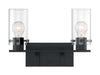 Myhouse Lighting Nuvo Lighting - 60-7272 - Two Light Vanity - Sommerset - Matte Black