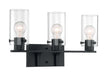 Myhouse Lighting Nuvo Lighting - 60-7273 - Three Light Vanity - Sommerset - Matte Black