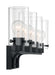 Myhouse Lighting Nuvo Lighting - 60-7274 - Four Light Vanity - Sommerset - Matte Black