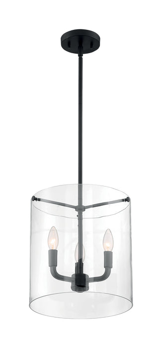 Myhouse Lighting Nuvo Lighting - 60-7277 - Three Light Pendant - Sommerset - Matte Black