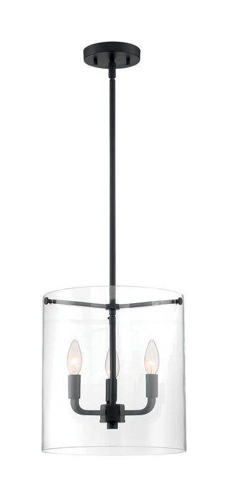 Myhouse Lighting Nuvo Lighting - 60-7277 - Three Light Pendant - Sommerset - Matte Black