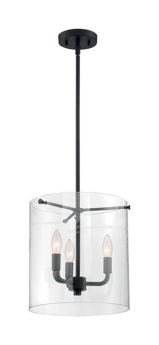 Myhouse Lighting Nuvo Lighting - 60-7277 - Three Light Pendant - Sommerset - Matte Black