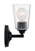 Myhouse Lighting Nuvo Lighting - 60-7281 - One Light Vanity - Bransel - Matte Black