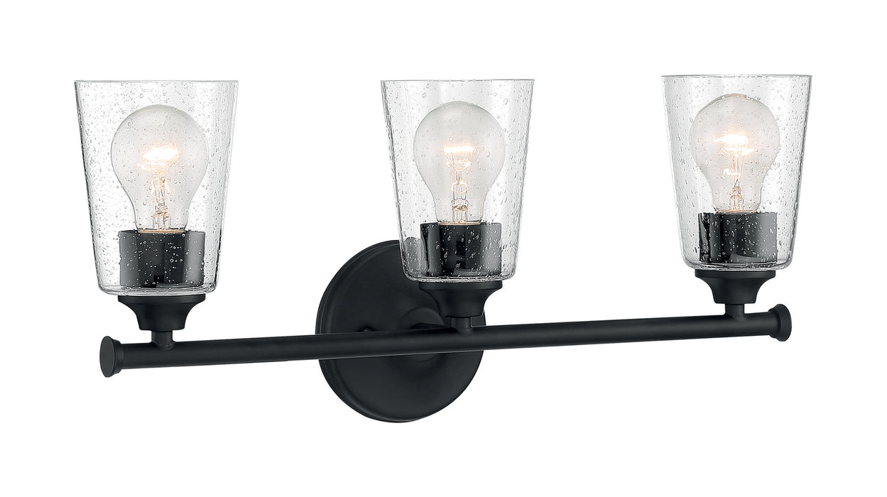 Myhouse Lighting Nuvo Lighting - 60-7283 - Three Light Vanity - Bransel - Matte Black