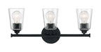 Myhouse Lighting Nuvo Lighting - 60-7283 - Three Light Vanity - Bransel - Matte Black