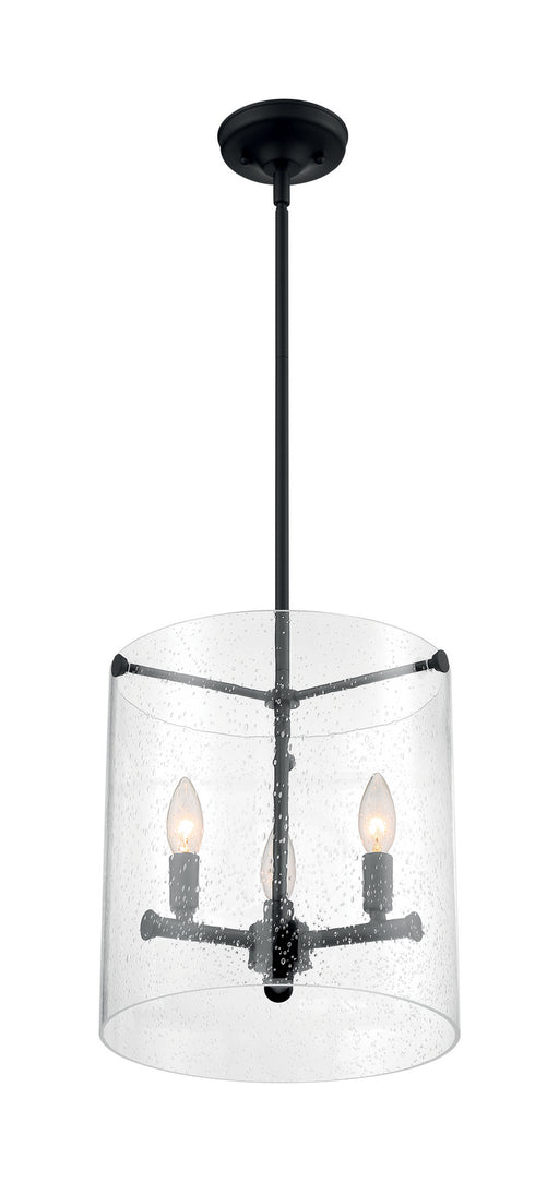 Myhouse Lighting Nuvo Lighting - 60-7287 - Three Light Pendant - Bransel - Matte Black