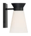 Myhouse Lighting Nuvo Lighting - 60-7311 - One Light Wall Sconce - Caleta - Black