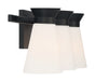 Myhouse Lighting Nuvo Lighting - 60-7313 - Three Light Vanity - Caleta - Black