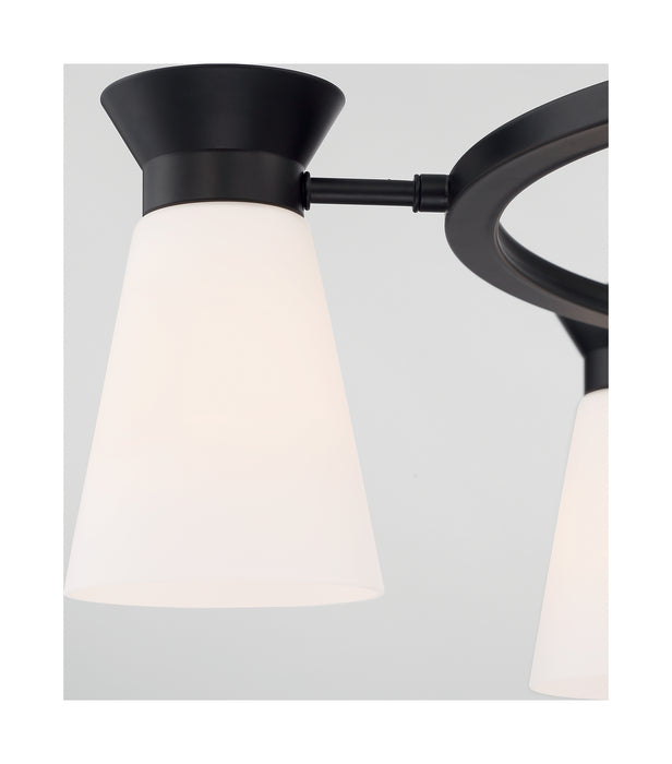 Myhouse Lighting Nuvo Lighting - 60-7315 - Five Light Chandelier - Caleta - Black