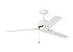 Myhouse Lighting Visual Comfort Fan - 3AR54RZWBBS - 54``Ceiling Fan - Arcade 54 - Matte White