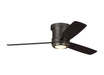 Myhouse Lighting Visual Comfort Fan - 3TAHR56BNZD - 56``Ceiling Fan - Aerotour Semi-Flush 56 - Deep Bronze