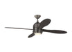 Myhouse Lighting Visual Comfort Fan - 4TSR56BNZD - 56``Ceiling Fan - Metrograph 56 - Deep Bronze