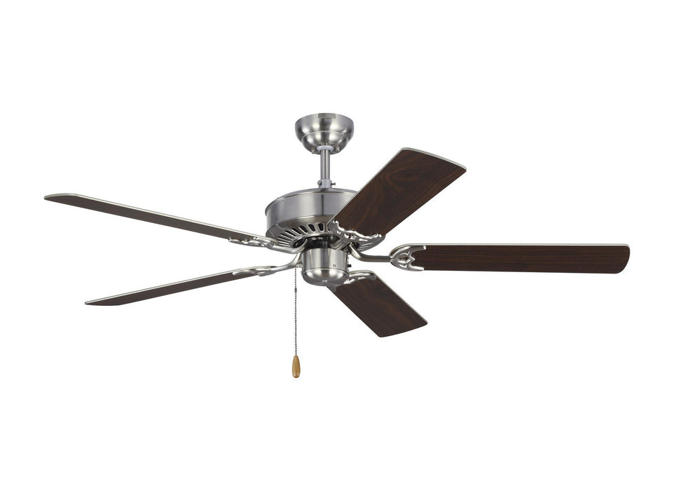 Myhouse Lighting Visual Comfort Fan - 5HVDC52BS - 52``Ceiling Fan - Haven DC 52 - Brushed Steel