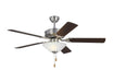 Myhouse Lighting Visual Comfort Fan - 5HVDC52BSD - 52``Ceiling Fan - Haven DC 52 LED - Brushed Steel