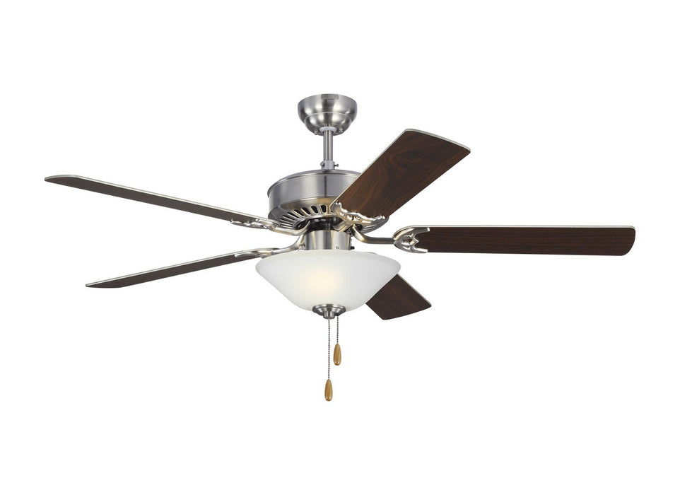 Myhouse Lighting Visual Comfort Fan - 5HVDC52BSD - 52``Ceiling Fan - Haven DC 52 LED - Brushed Steel