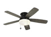 Myhouse Lighting Generation Lighting. - 5TV52AGPD-V1 - 52``Ceiling Fan - Traverse 52 - Aged Pewter