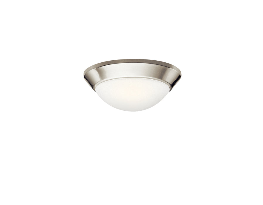 Myhouse Lighting Kichler - 8880NI - One Light Flush Mount - Ceiling Space - Brushed Nickel